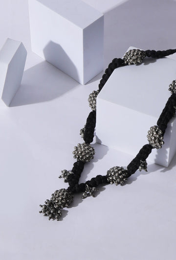 Jiya German Silver Banjaran Necklace